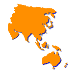 Asia & Pacifics Flags